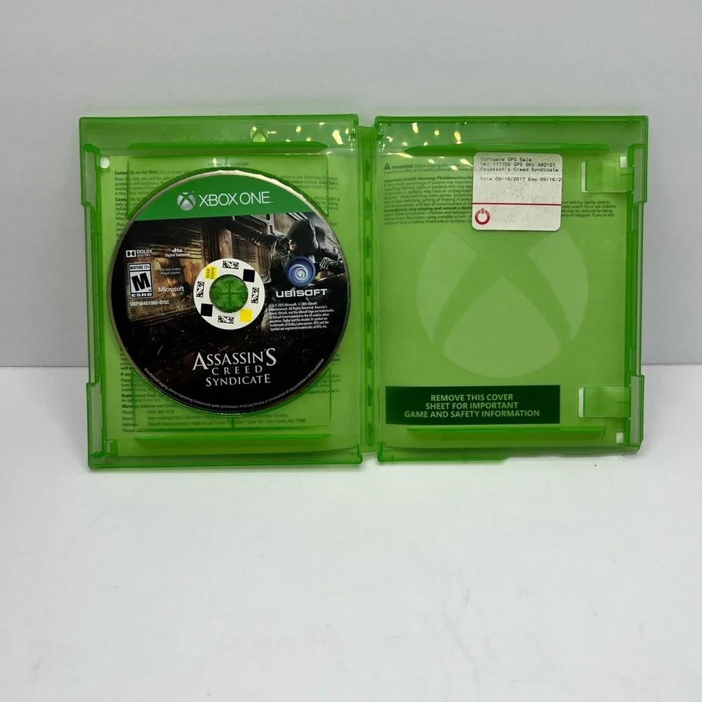 Microsoft Xbox One Green Video Games Collection